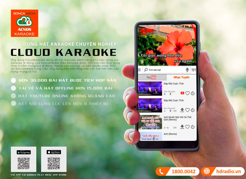 Loa kéo Acnos CB56GD