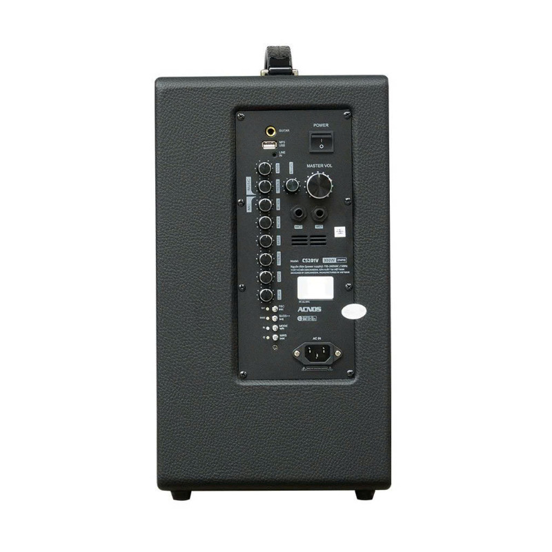 Loa Acnos CS201V, Bass 20cm, Công suất 70W, Bluetooth 5.0, Kèm 2 mic-4