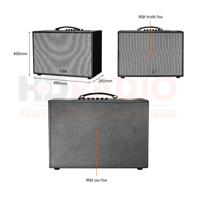 Chú thích loa Acnos CS250PU