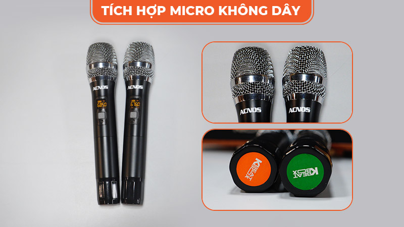 micro không dây chất lượng