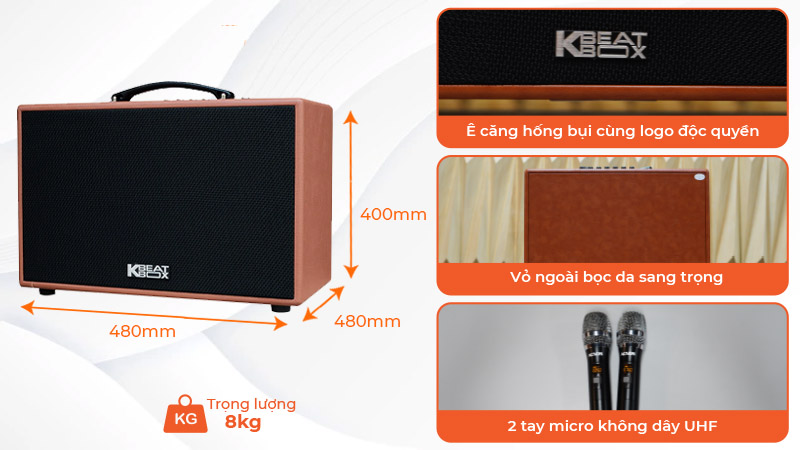 Thiết kế nhỏ gọn, tiện lợi