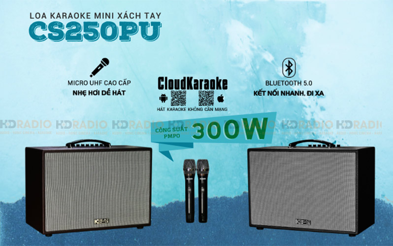 Loa đi động Acnos CS250PU