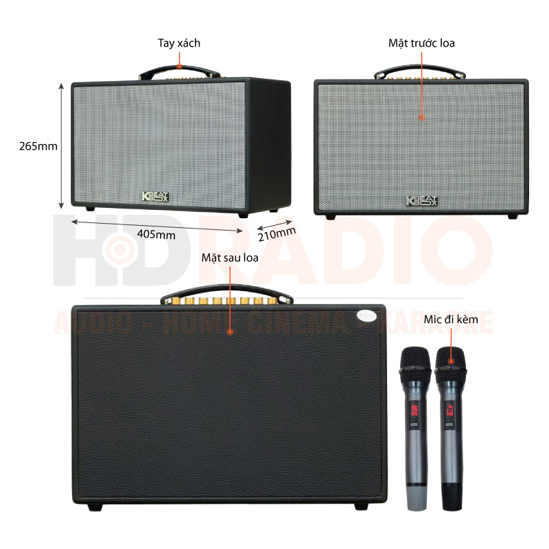 Chú thích Loa Acnos CS261PU