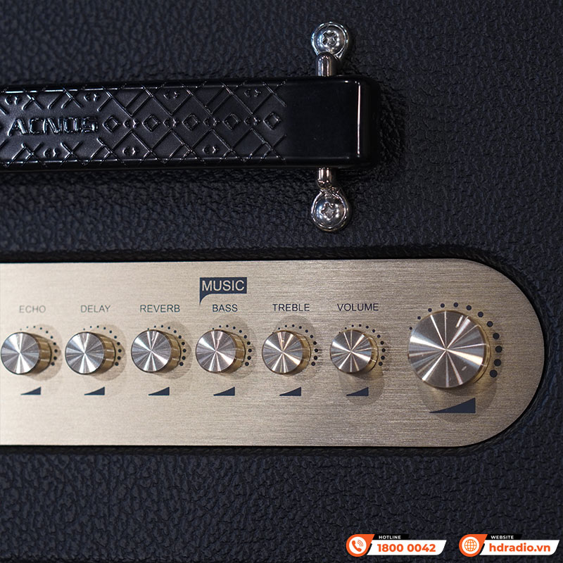 Loa Acnos CS3600 Gen 2, Bass 25cm, 200W, AUX, Optical, Kèm 2 Tay Mic-6