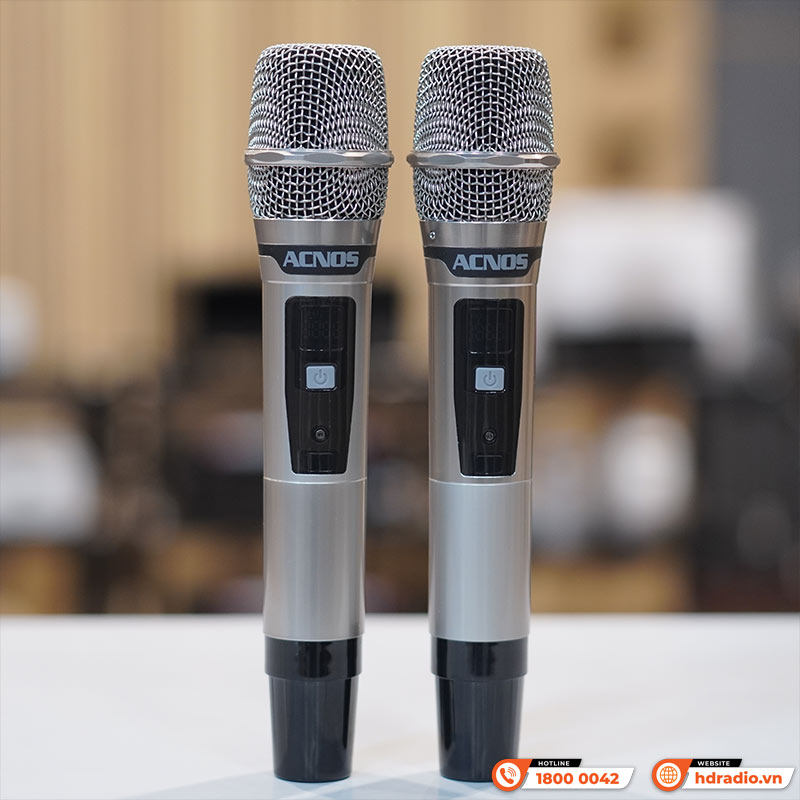 Loa Acnos CS3600 Gen 2, Bass 25cm, 200W, AUX, Optical, Kèm 2 Tay Mic-12