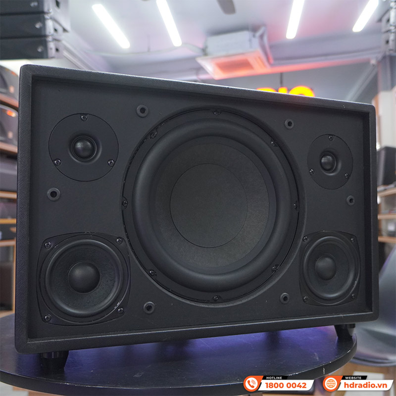 Loa Acnos CS3600Pro, Bass 25cm, 220W, AUX, Optical, Kèm 2 Tay Mic-6