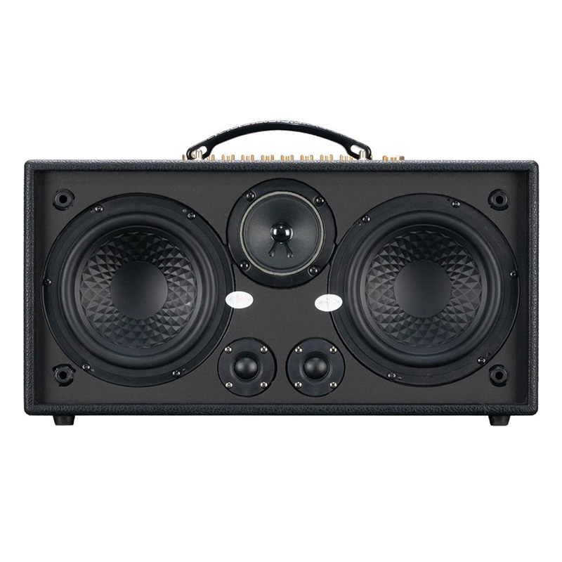 Loa Acnos CS449, Bass 16.5cm x2, Công suất 150W RMS, Mic Wireless Stereo, Bluetooth 5.0, Kèm 2 MIC-5