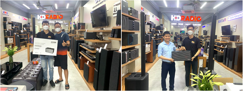 Loa Acnos CS450 là mẫu loa karaoke được đông đảo khách hàng tin dùng