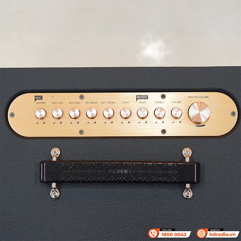 Loa Acnos CS550 Gen2, Công suất 300W, Bluetooth 5.0, Bình điện 6-8h-6