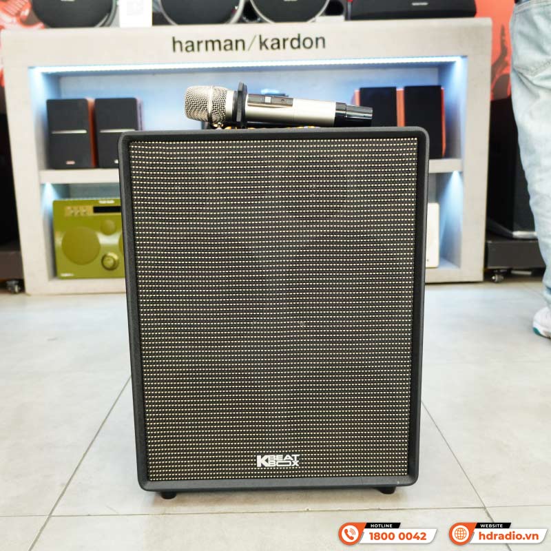 Loa Acnos CS552 Plus, Bass 16cm x 4, 300W, Bluetooth 5.0, Kèm 2 Mic-1