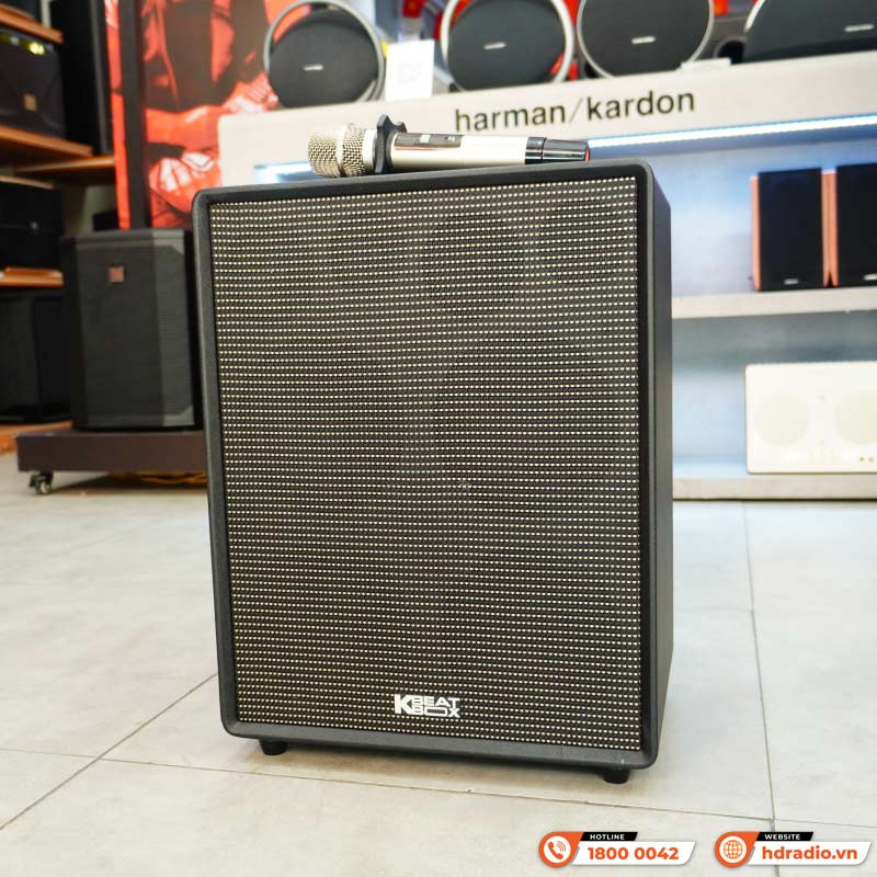 Loa Acnos CS552 Plus, Bass 16cm x 4, 300W, Bluetooth 5.0, Kèm 2 Mic-2