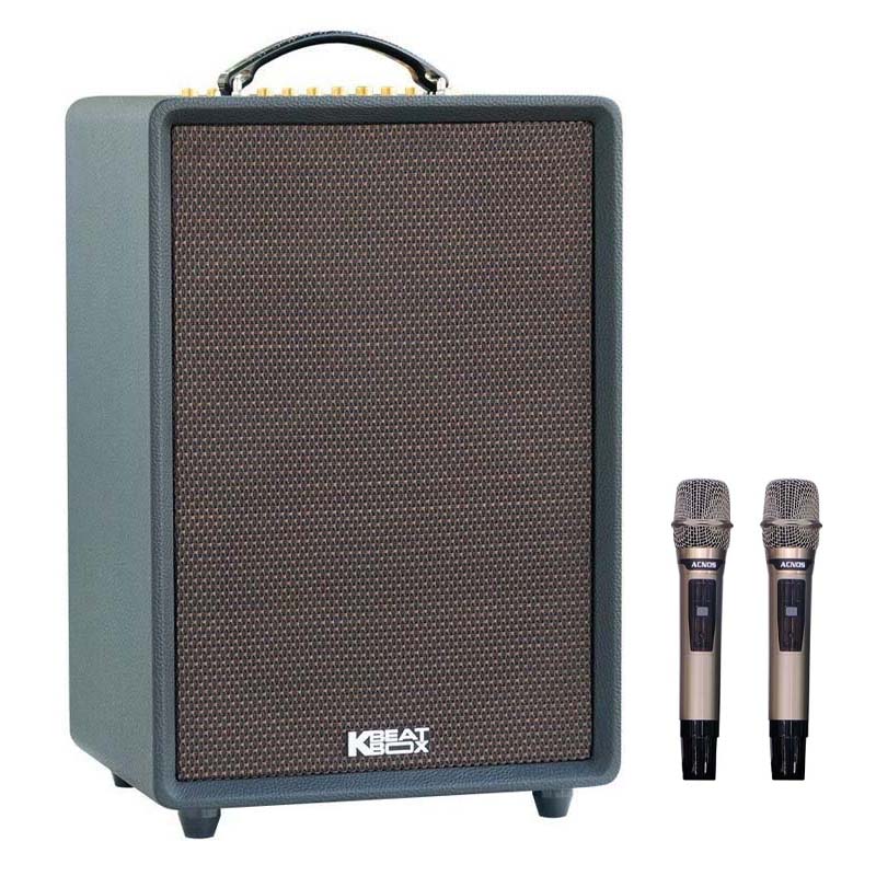 Loa Acnos High Fidelity (Bass 25 cm, 200W, Bluetooth 5.0, Kèm 2 MIC UHF)