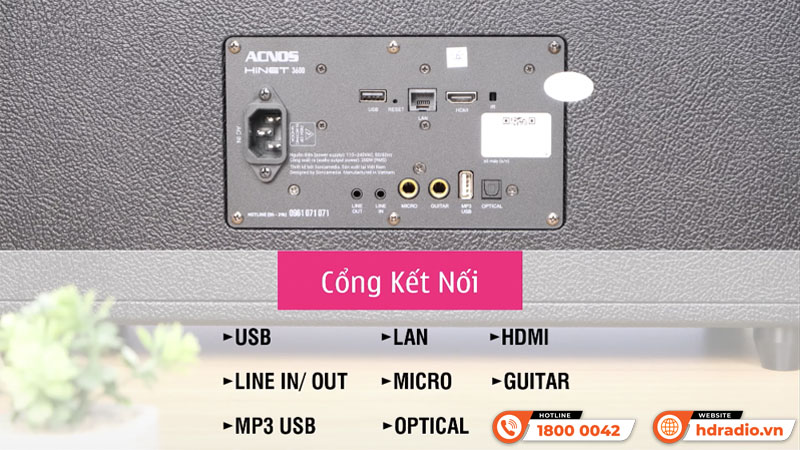 Loa Acnos Hinet 3600 Gen 2