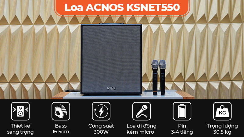 Loa Acnos KSnet550