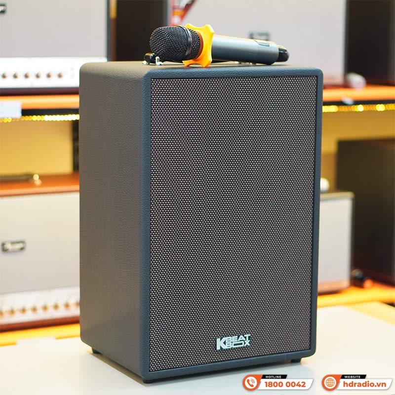 Loa Acnos Symphony, Bass 25cm, Công suất 70W, Bluetooth 5.0, USB, LINE IN, Guitar-2