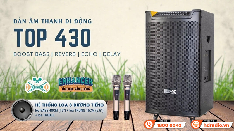 Âm thanh Loa Acnos TOP 430