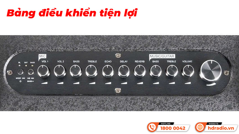 Điều chỉnh Loa Acnos Top 530