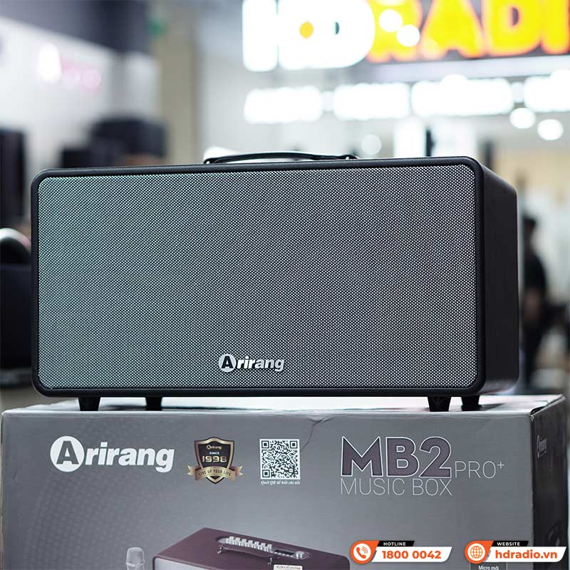 Loa Arirang MB2 Pro+ Plus, Công Suất 200W, Bass 16.5 cm, Kèm 2 Tay Mic-7
