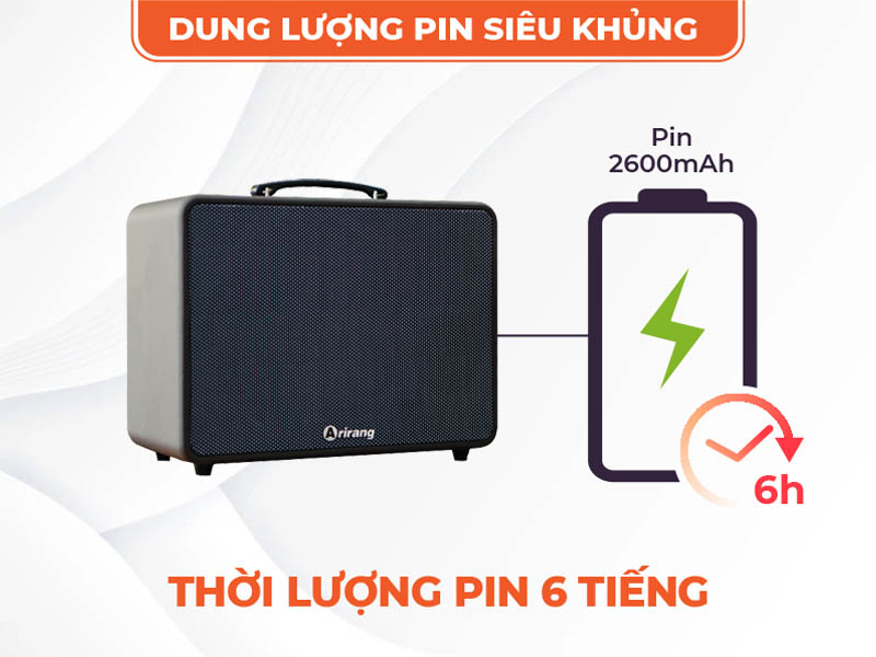 Loa Arirang MB5 Pin siêu khủng