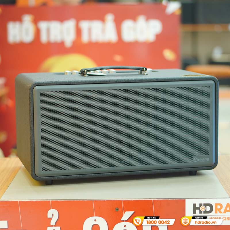Loa Arirang AM1, Bass 16.5 cm, Công suất 150W, Bluetooth 5.0, USB, Livestream, 2 Micro-2