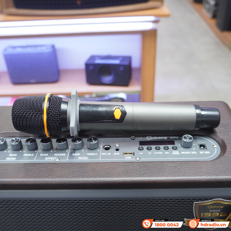 Loa Arirang AM2, Bass 16.5cm, Bluetooth 5.0, Công suất 320W, 2 Micro-12