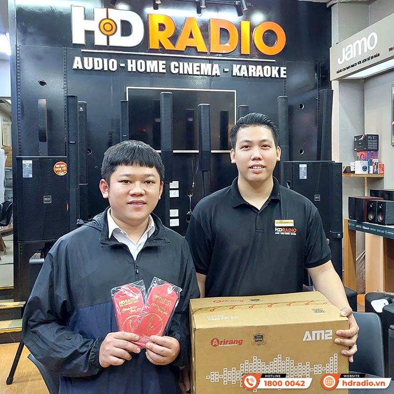 Loa Arirang AM2, Bass 16.5cm, Bluetooth 5.0, Công suất 320W, 2 Micro-14