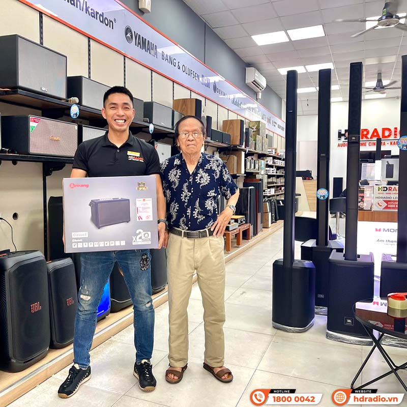 Loa Arirang Classic I, Bass 16.5cm, Công Suất 150W, Kèm 2 Tay Mic-12