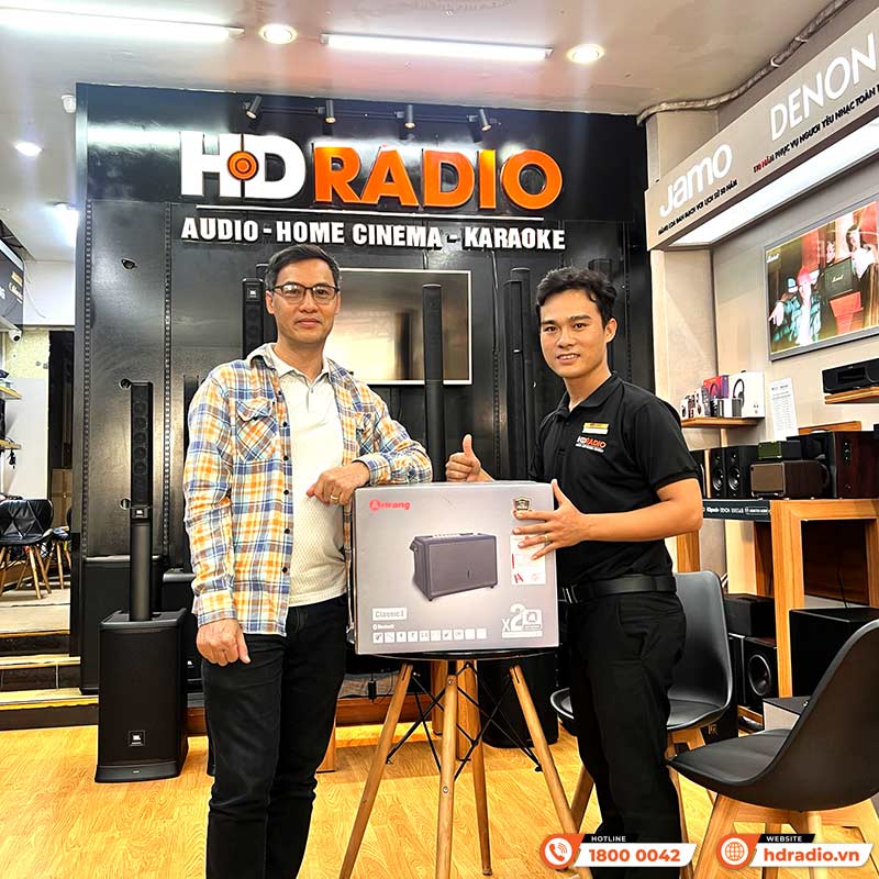 Loa Arirang Classic I, Bass 16.5cm, Công Suất 150W, Kèm 2 Tay Mic-14