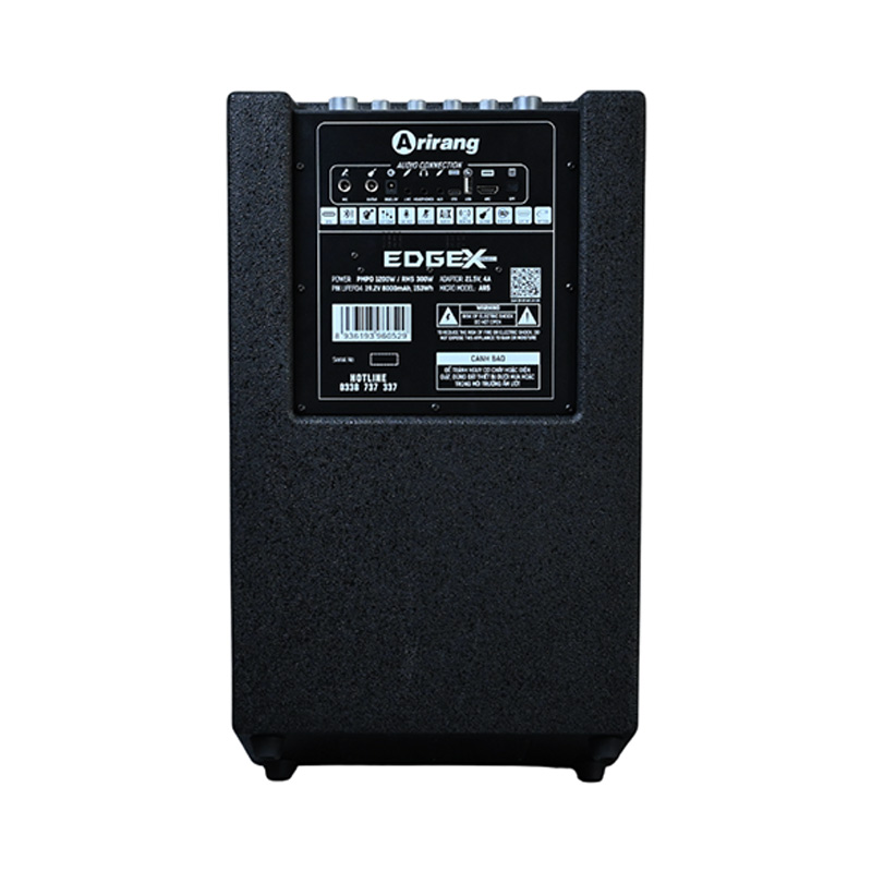 Loa Arirang EDGE-X Model I, Bass 25cm, Công suất 300W, Optical, AUX, USB-3