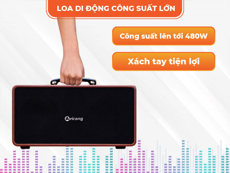 Loa Arirang MB2 công suất lớn 480W