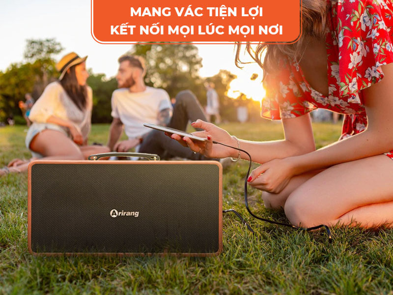 Loa Arirang MB2 có tay cầm mang vác tiện lợi