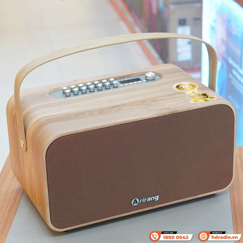 Loa Arirang MB2cw, Bass 16.5cm, Công suất 200W, Pin LiFePo4, Bluetooth 5.0, Livestream-1