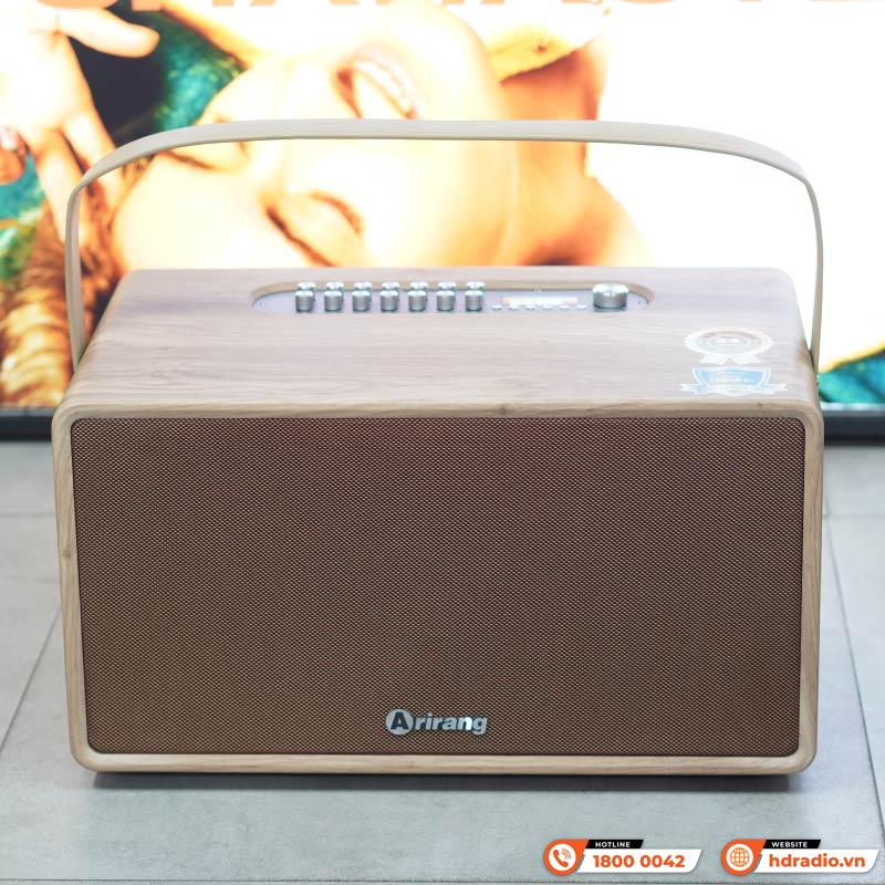 Loa Arirang MB2iw, Bass 20cm, Công suất 300W, Pin LiFePo4, Bluetooth 5.0, Livestream-3