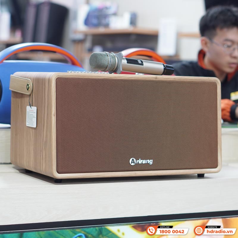 Loa Arirang MB2iw, Bass 20cm, Công suất 300W, Pin LiFePo4, Bluetooth 5.0, Livestream-2