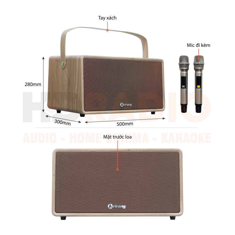 Chú thích Loa Arirang MB2iw