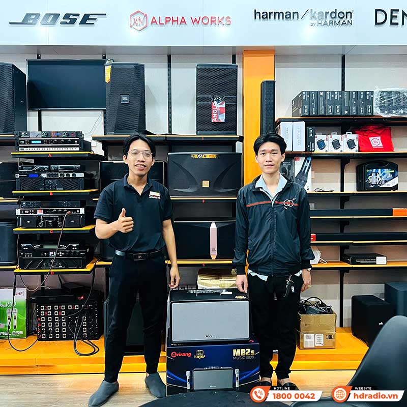 Loa Arirang MB2s, Bass 20cm, Công suất 270W, Bluetooth 5.0, Livestream, 2 Micro-14