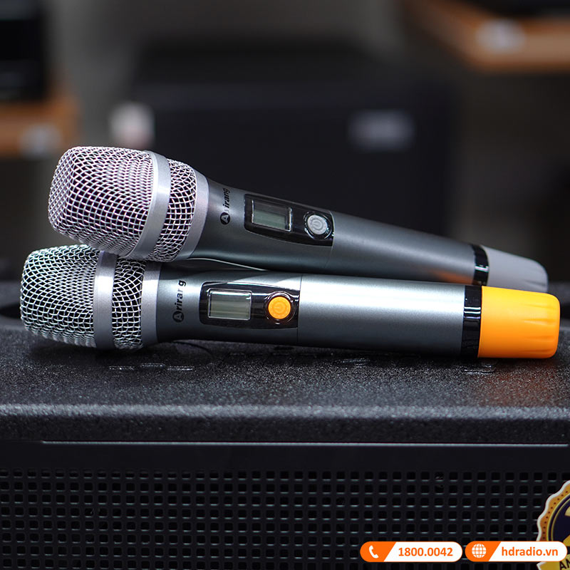 Loa Arirang MK1 New, Bass 40cm, Công suất RMS 250W, Kèm 2 micro UHF-11