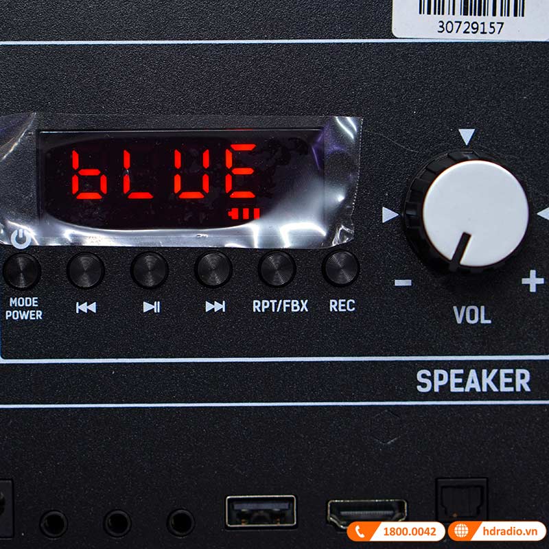 Loa Arirang MK1 New, Bass 40cm, Công suất RMS 250W, Kèm 2 micro UHF-14