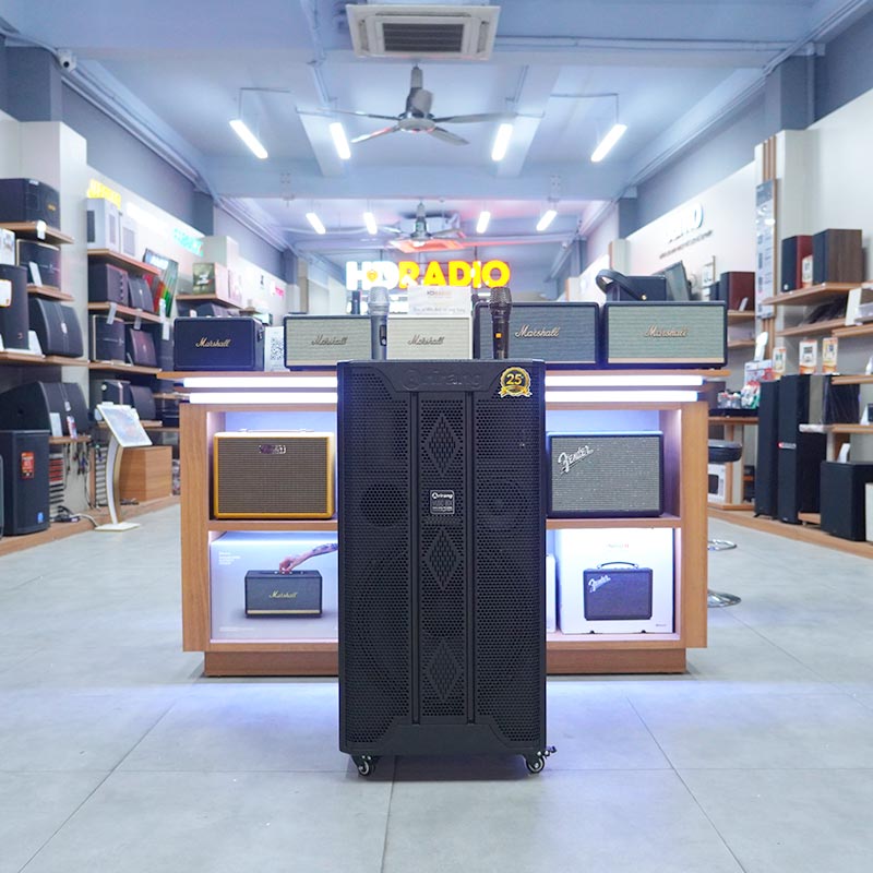 Loa kéo Arirang MK3 Max, Bass 40cm, công suất 350W, Pin 5-7h, kèm 2 tay micro-13