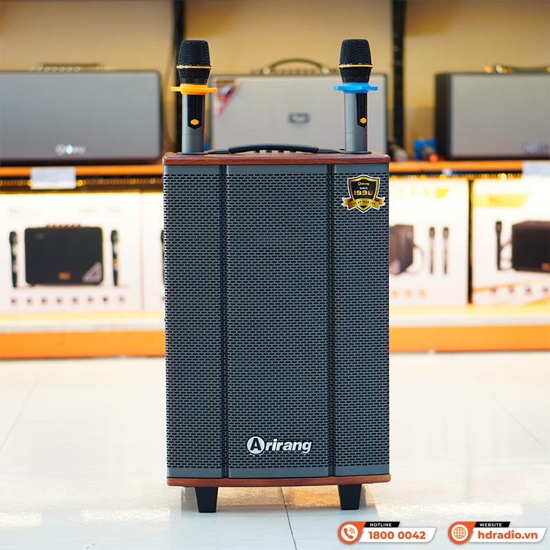 Loa Arirang MKS2.5, Bass 30cm, Công suất 100W, Bluetooth, USB, Guitar, Kèm 2 micro-1
