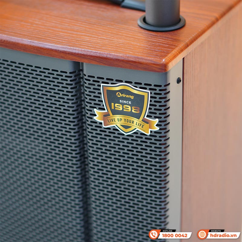 Loa Arirang MKS2.5, Bass 30cm, Công suất 100W, Bluetooth, USB, Guitar, Kèm 2 micro-3