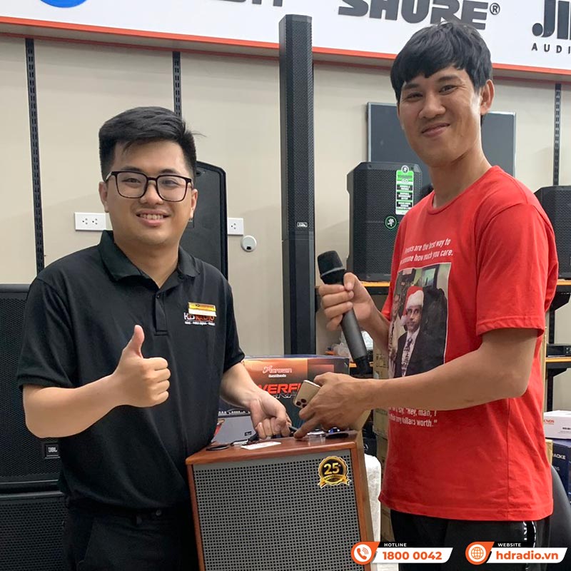 Loa Arirang MKS2, Bass 30cm, Công suất 80W, Bluetooth, AUX, USB, Thẻ Nhớ, Mic, Guitar, Kèm 2 micro-3