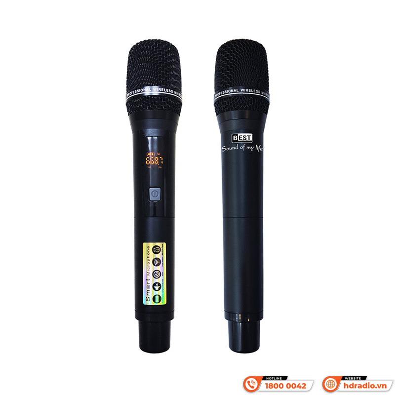 Loa Kéo Best 6800S, Bass 40cm, Công suất 700W, Bluetooh, USB, Đài FM-3