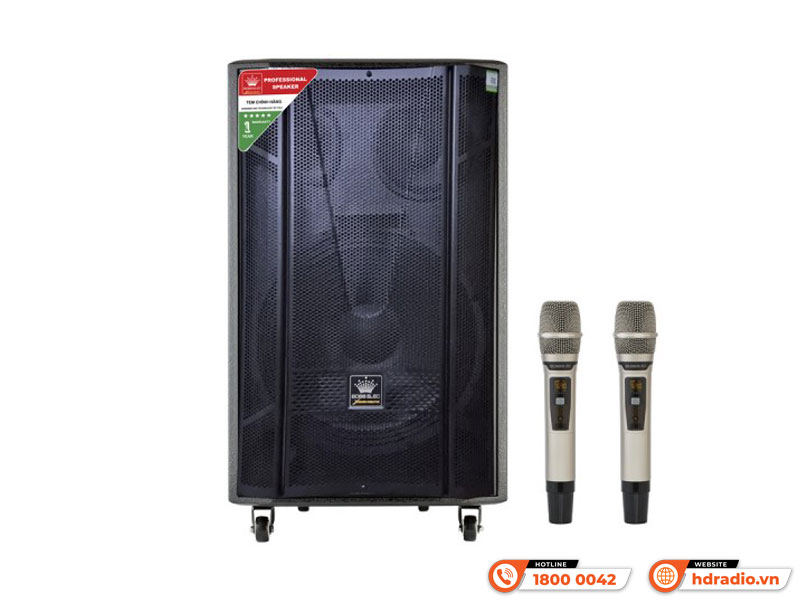 Thiết kế Loa kéo BossElac SK 15