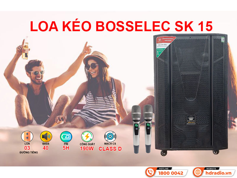 Loa kéo BossElac SK 15