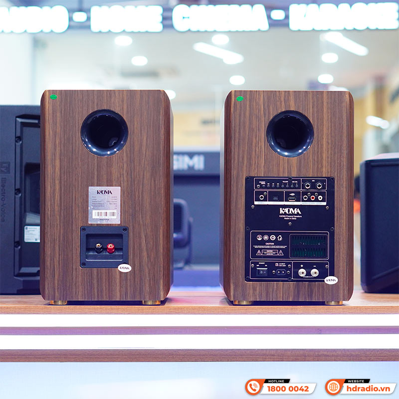 Dàn loa Kadma BS36i (Công suất 240W, Đi Kèm 2 mic, điều khiển, Bluetooth, Optical, Echo)-12