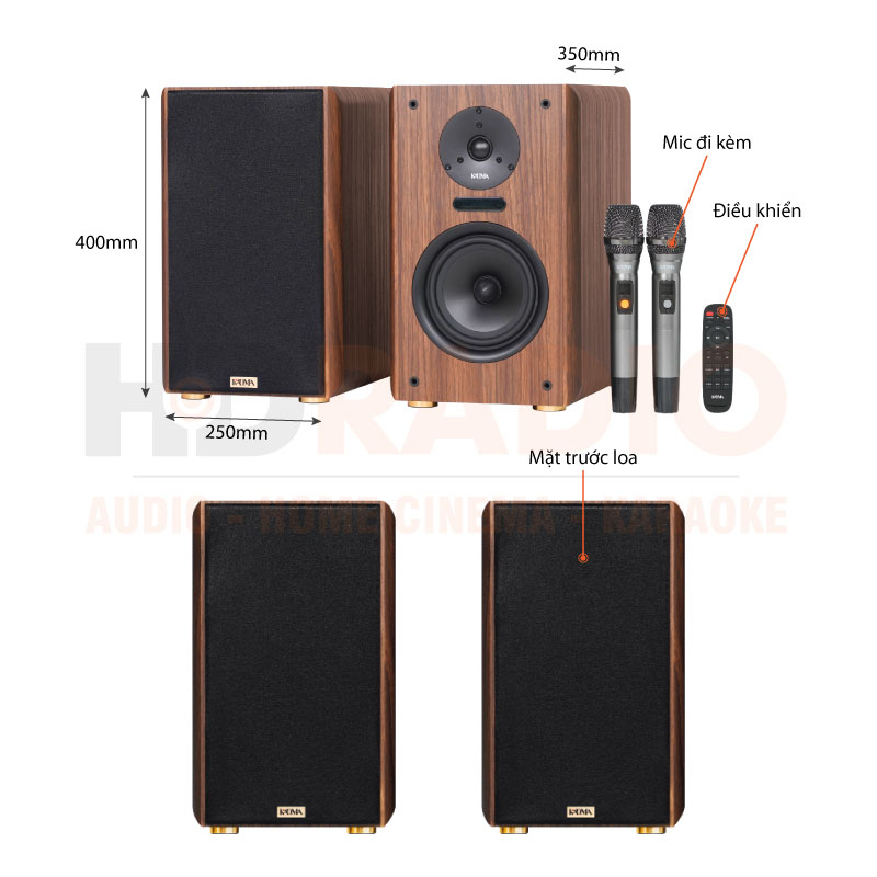 Ảnh Chú thích Dàn loa Kadma BS36i Ảnh Chú thích Dàn loa Kadma BS36i