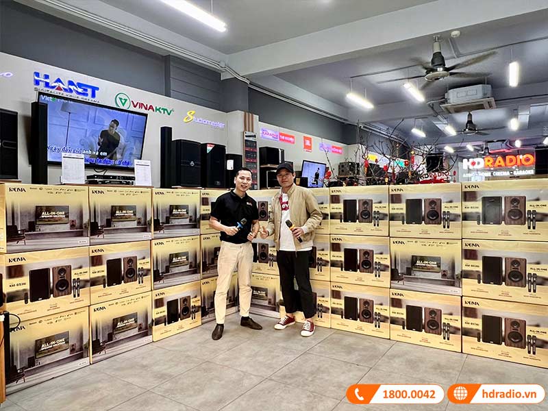 Dàn loa Kadma BS36i (Công suất 240W, Đi Kèm 2 mic, điều khiển, Bluetooth, Optical, Echo)-15