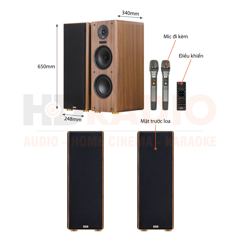 Ảnh chú thích Dàn loa Kadma BS56