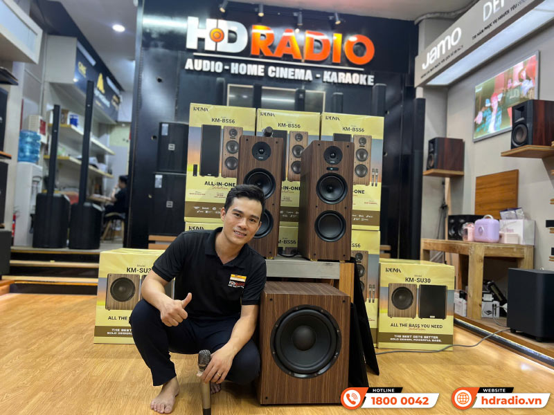 Loa sub Kadma SU30 (Bass 30cm, 500W, Độ nhạy 86dB, RCA)-1